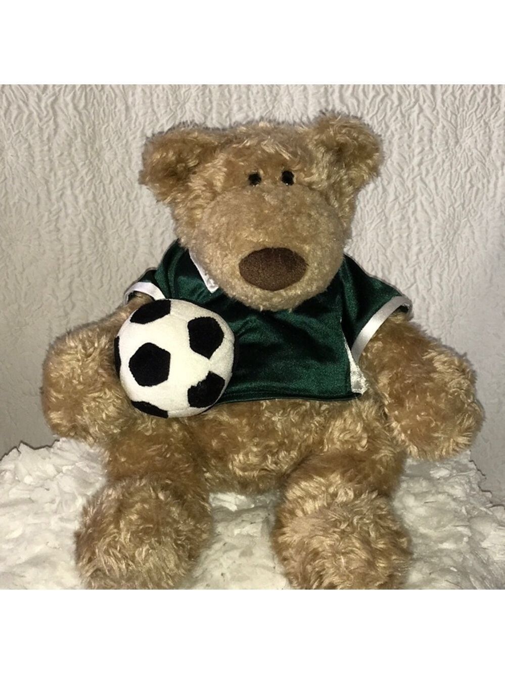 GUND Pottery Barn Kids Sports Clancy Soccer Teddy Bear Plush